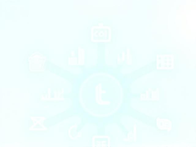 Graphic showing digital marketing charts and social media icons